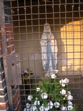 Mariabeeld in de kapel, foto Gevaert Louis