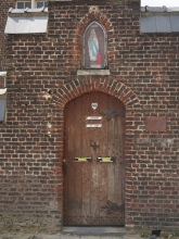 poortje van het convent Ter Leyen, foto Vanderstraeten Frederik, 2021