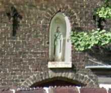 Het verdwenen beeld convent Sint-Jozef, foto Gevaert Louis, 2021