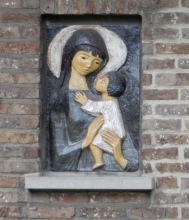 keramiek Maria en kind, foto Gevaert Louis, 2021