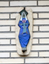 Vlakbeeld Maria en kind, foto Gevaert Louis, 2021