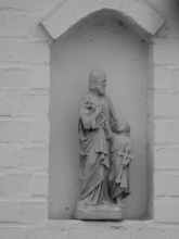 Beeltenis Sint-Jozef met Kind, foto Gevaert Louis, 2021