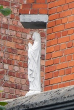 Zijkant Mariabeeld, foto Gevaert Louis, 2021